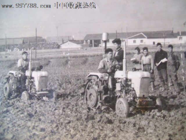 50年代北京农业机械化学院学生实践活动照片