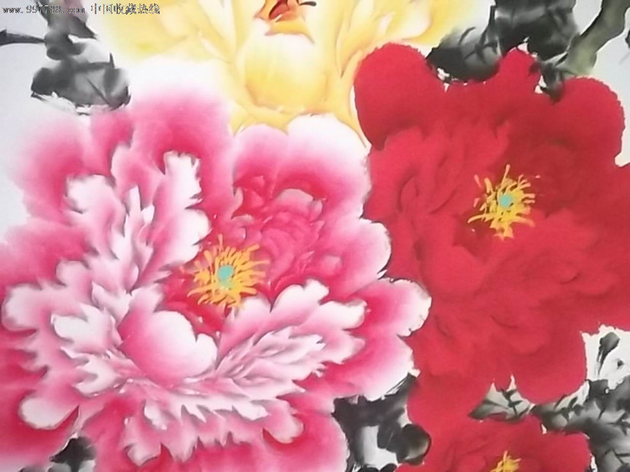 马桂芳原作《富贵吉祥》-花鸟国画原作--se16102227