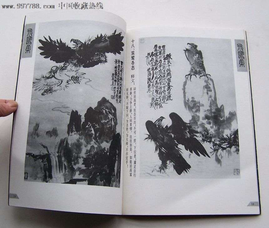《著名金石书画家陈寿荣飞鹰集》