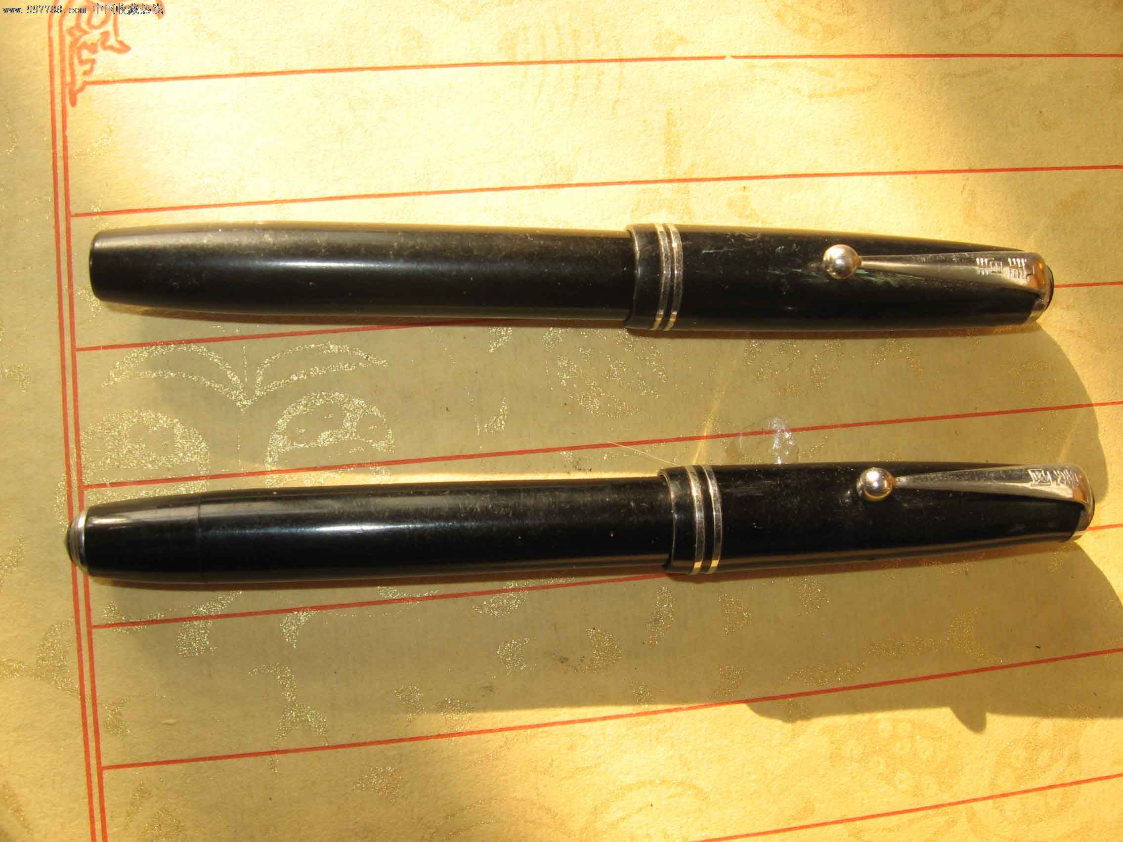 爱国和金星两只老钢笔-价格:200元-se1624781