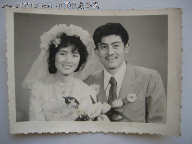 80年代的结婚照