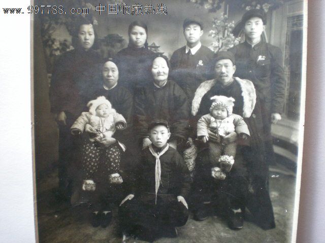 五十年代老照片--小脚女人_老照片_大丰收