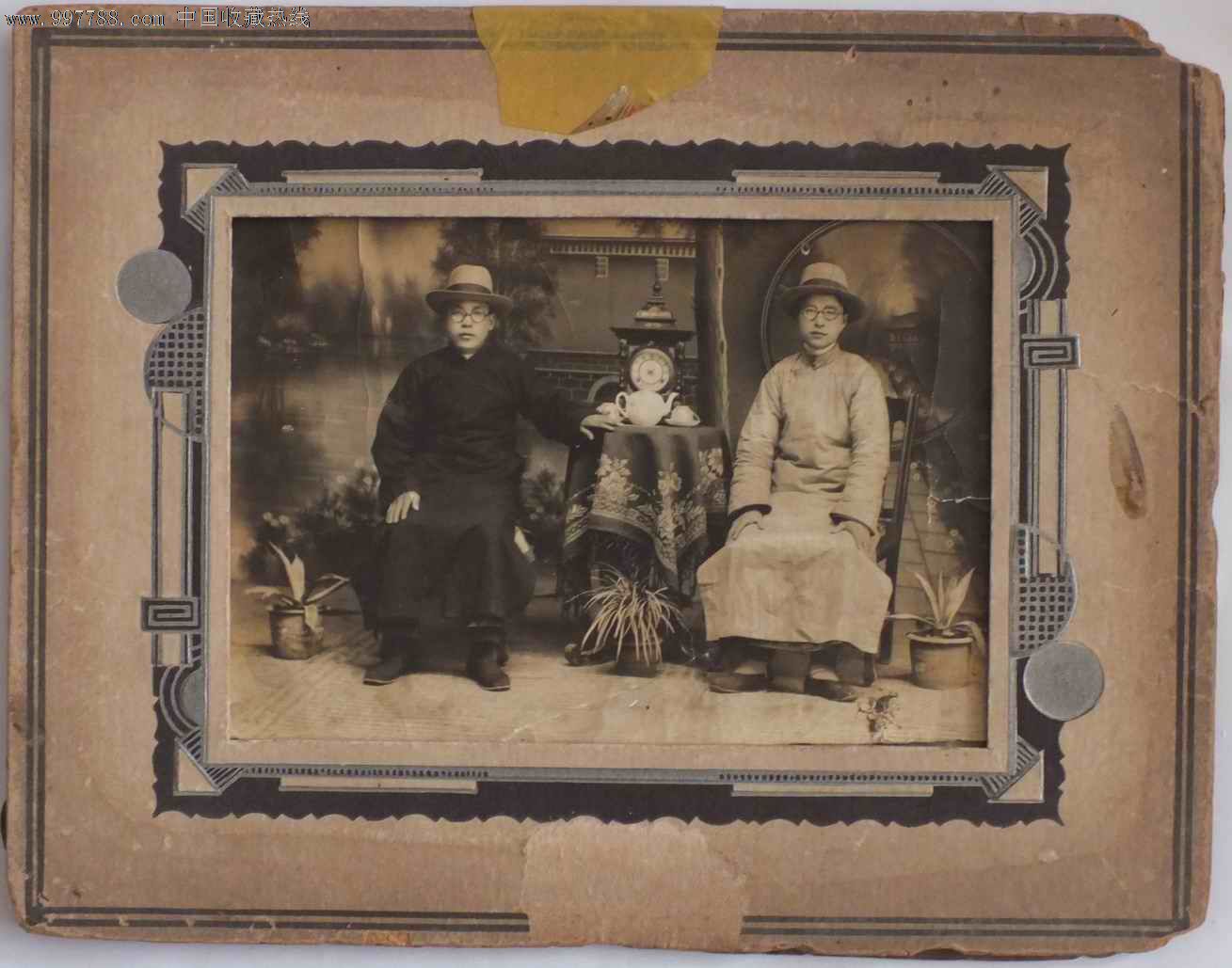 1935年民国帅哥的艺术原版大照片,老照片-- 小