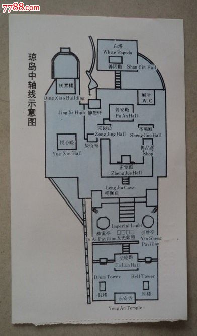 北海公园.永安寺.白塔(门票)