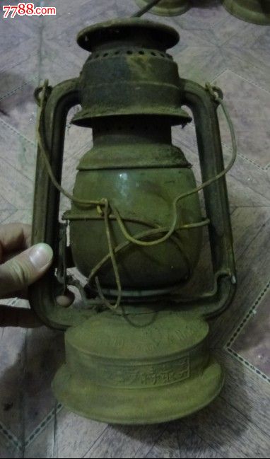 特价民国美最时牌老煤油灯马灯手提灯照明灯挂灯包老灯具收藏