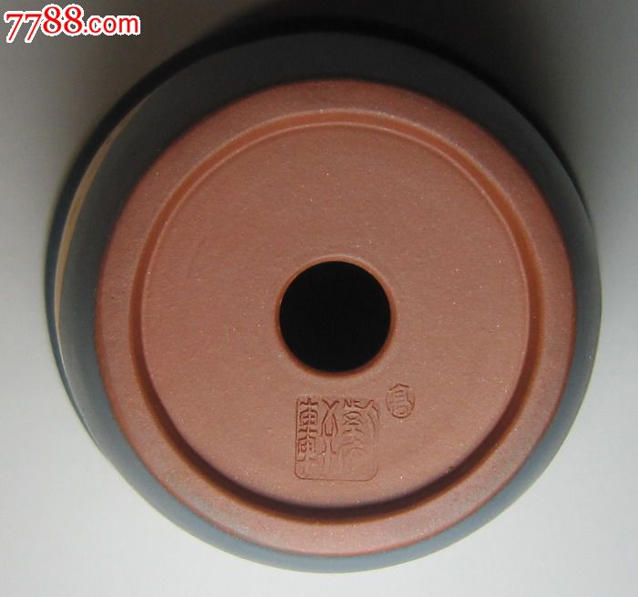 紫宜轩高建平手工制无求刻画紫泥粉民国绿泥开