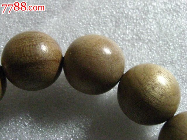 金丝楠木手链,18mm,已包浆。13颗。_木佛珠\/
