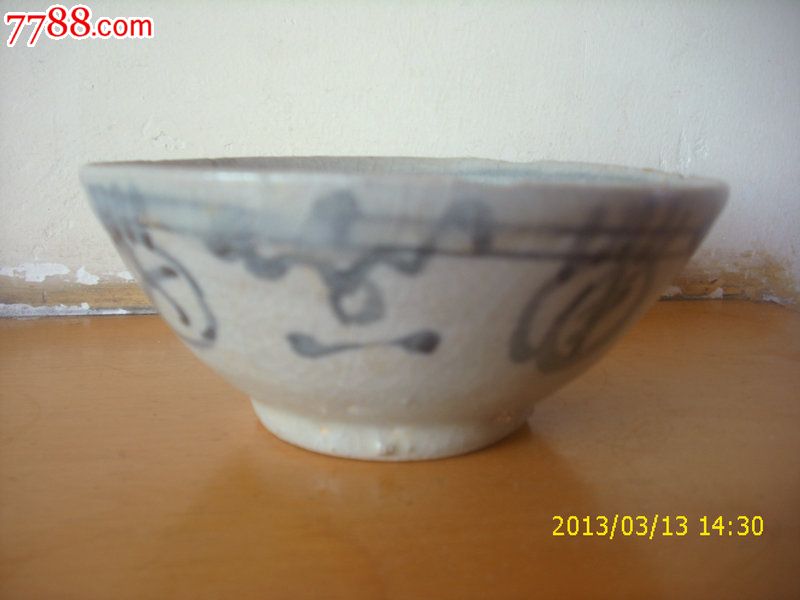 明代青花碗