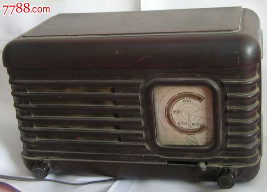 50年代老北京牌电子管收音机-价格:600元-se1