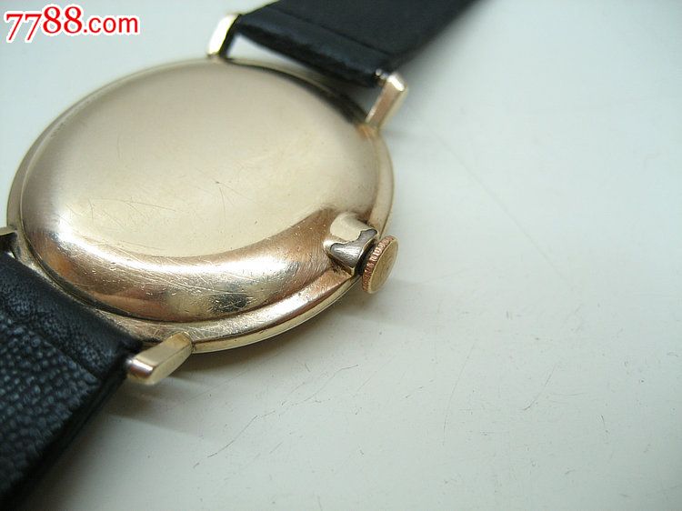 正品二手名表\/Zodiac苏地亚黑面手卷手表\/保值