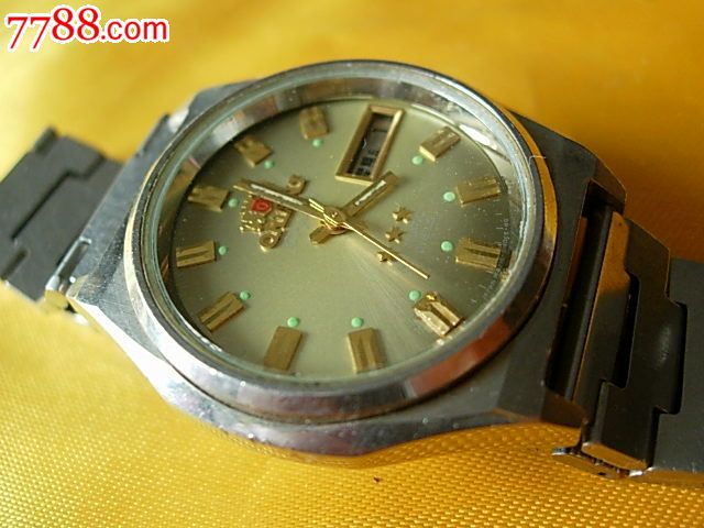 二手手表日本原装双狮表全自动机械男表(经典