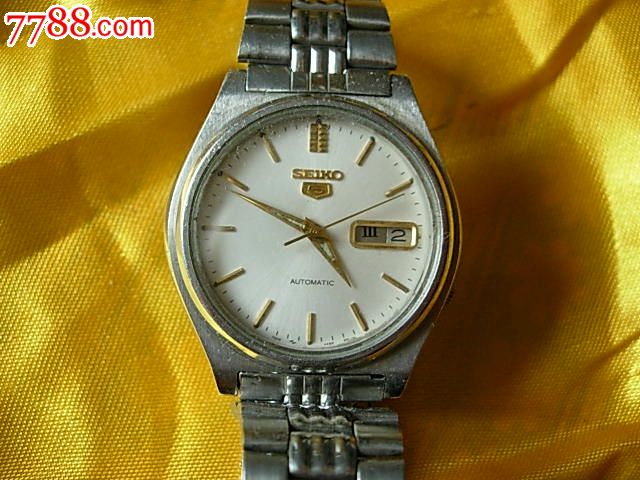 二手手表原装正品日本精工自动机械表(白色表盘),手表\/腕表,机械,九十年代(20世纪),精工,钢,日本,三针,se16713120,零售,中国收藏热线