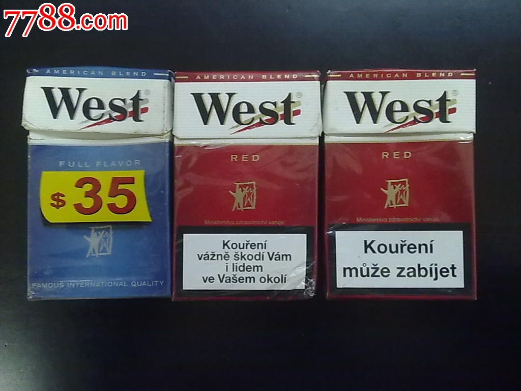 west德国威斯中英文广告3款_烟标/烟盒【彩乐缘】_第1张_七七八八商标