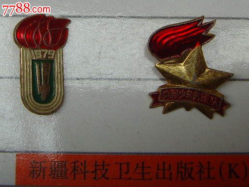 中国少年先锋队章一枚-价格:10元-se16880465