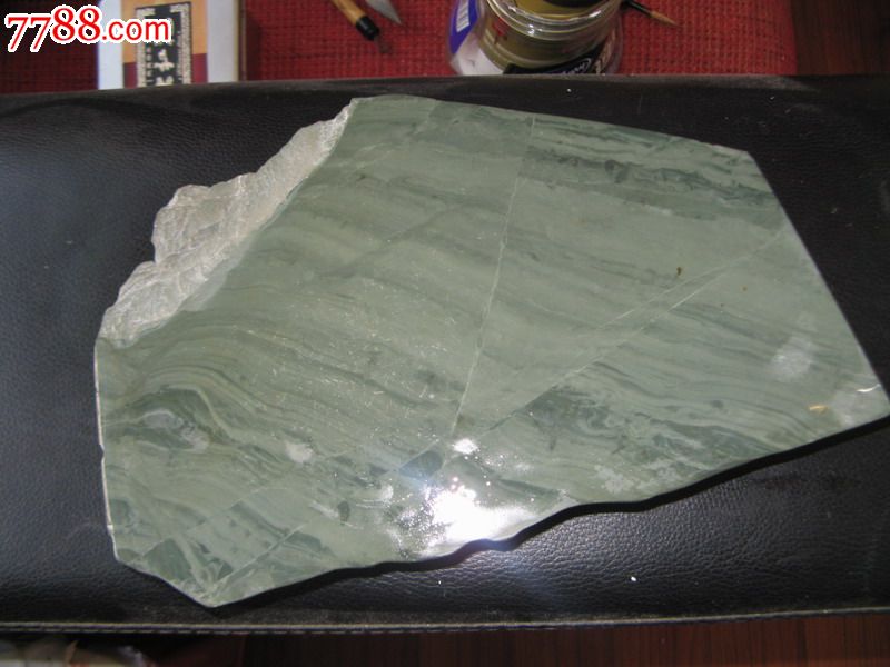 喇嘛崖绿洮原石之三,洮砚/洮河砚,其他洮石,年代不详,其他造型,其他