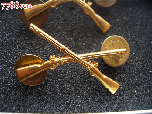 二战美军步兵军官领章,军功章\/勋章,军功章\/军勋