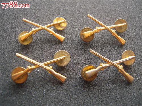 二战美军步兵军官领章,军功章\/勋章,军功章\/军勋