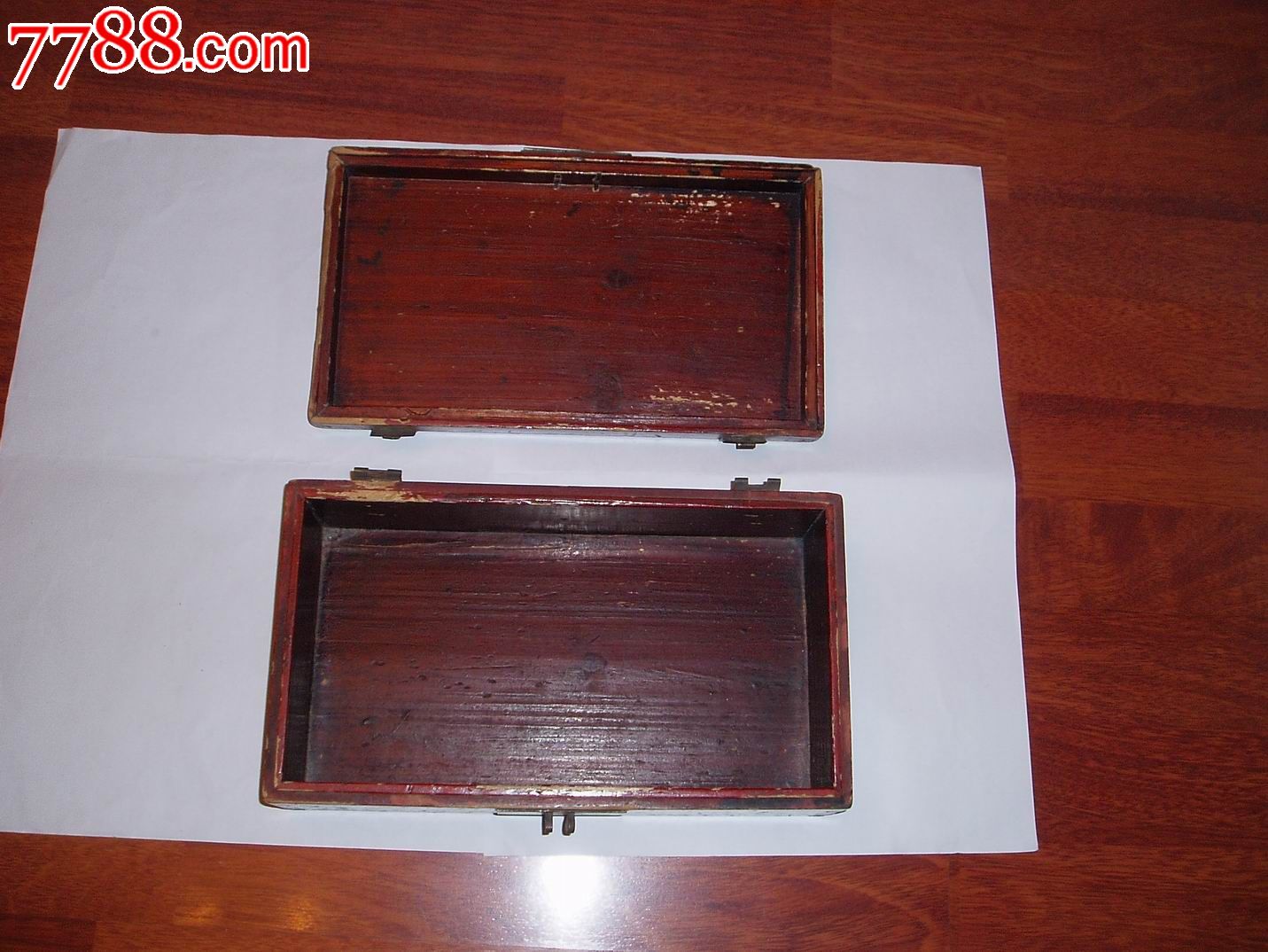 老式木制化妆箱(需修理)-价格:108元-se17105362-木箱-零售-中国收藏