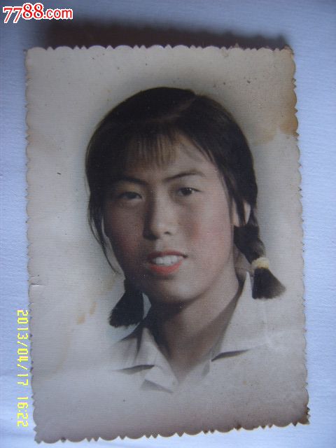 五十年代的女青年-老照片--se17119138-零售-7788收藏__中国收藏热线