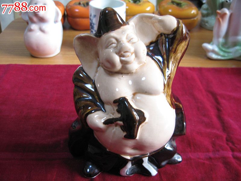 猪八戒摆件-价格:300元-se17202046-彩绘瓷\/彩