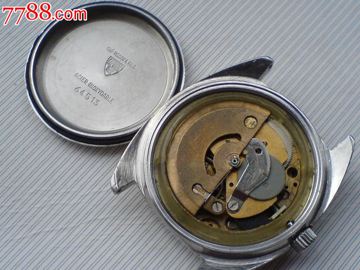 tissot天梭塑料件很多的自动日历表,手表/腕表,机械,六十年代(20世纪)