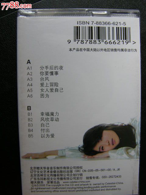 陈好--- 分手后的夜 -价格:30元-se17299489-磁带