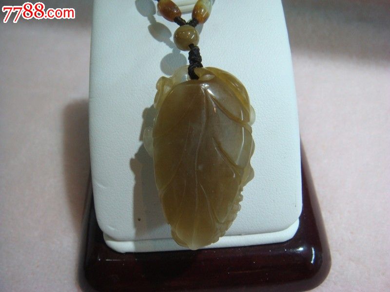 和田玉糖玉一夜暴富,和田玉,近现代,糖玉,项链\/