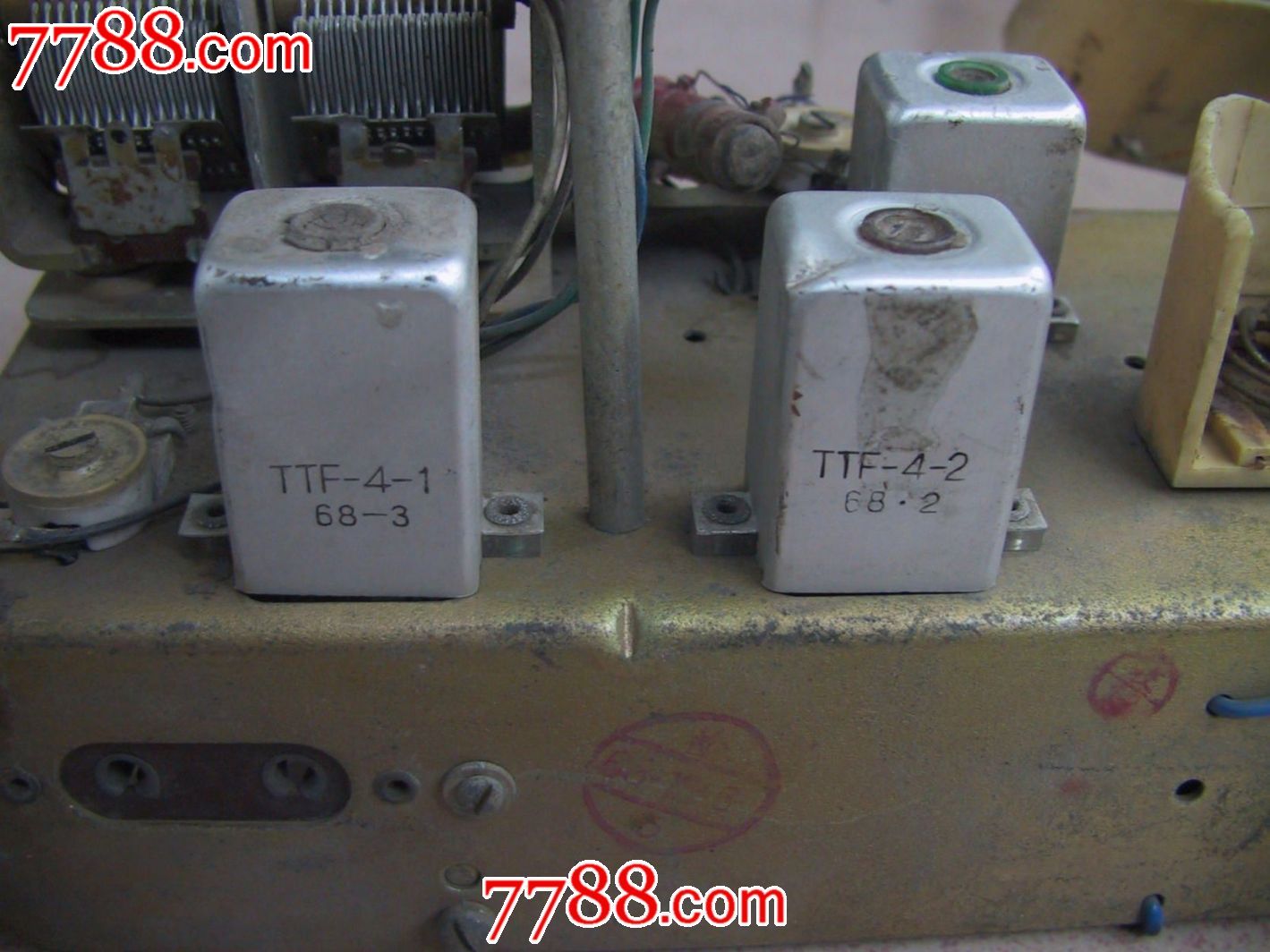 电子管收音机(未知名、非常少见)配件_收音机