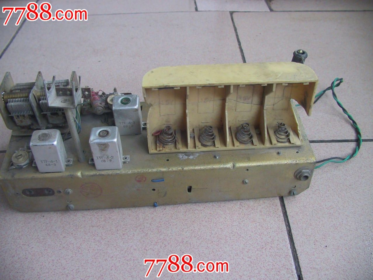 电子管收音机(未知名、非常少见)配件_收音机