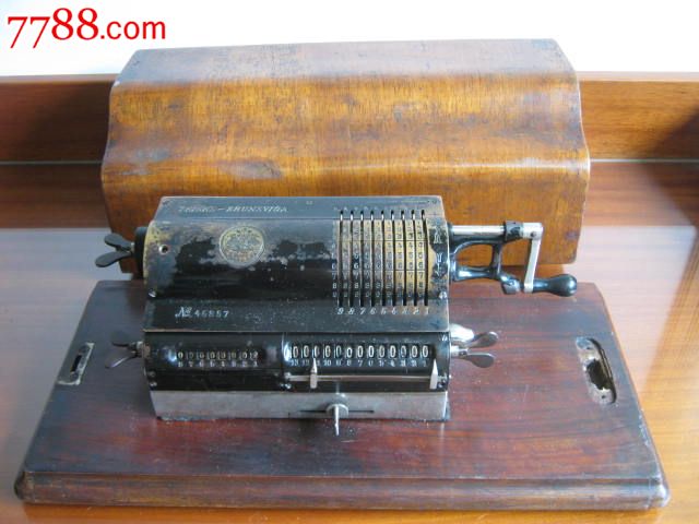 古董手摇计算机,其他收藏品,年代不详,海外,成套,se18088453,零售,中国收藏热线