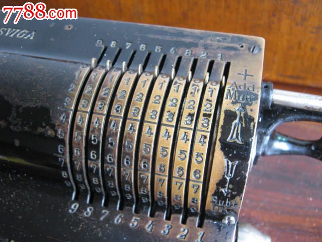 古董手摇计算机,其他收藏品,年代不详,海外,成套,se18088453,零售,中国收藏热线