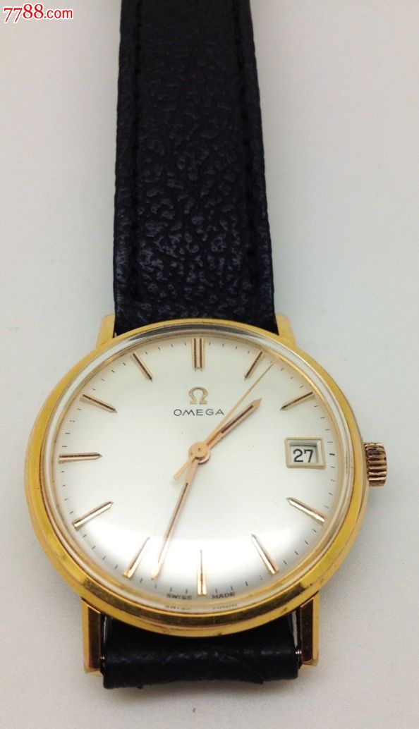 60年代omega611镀金手表