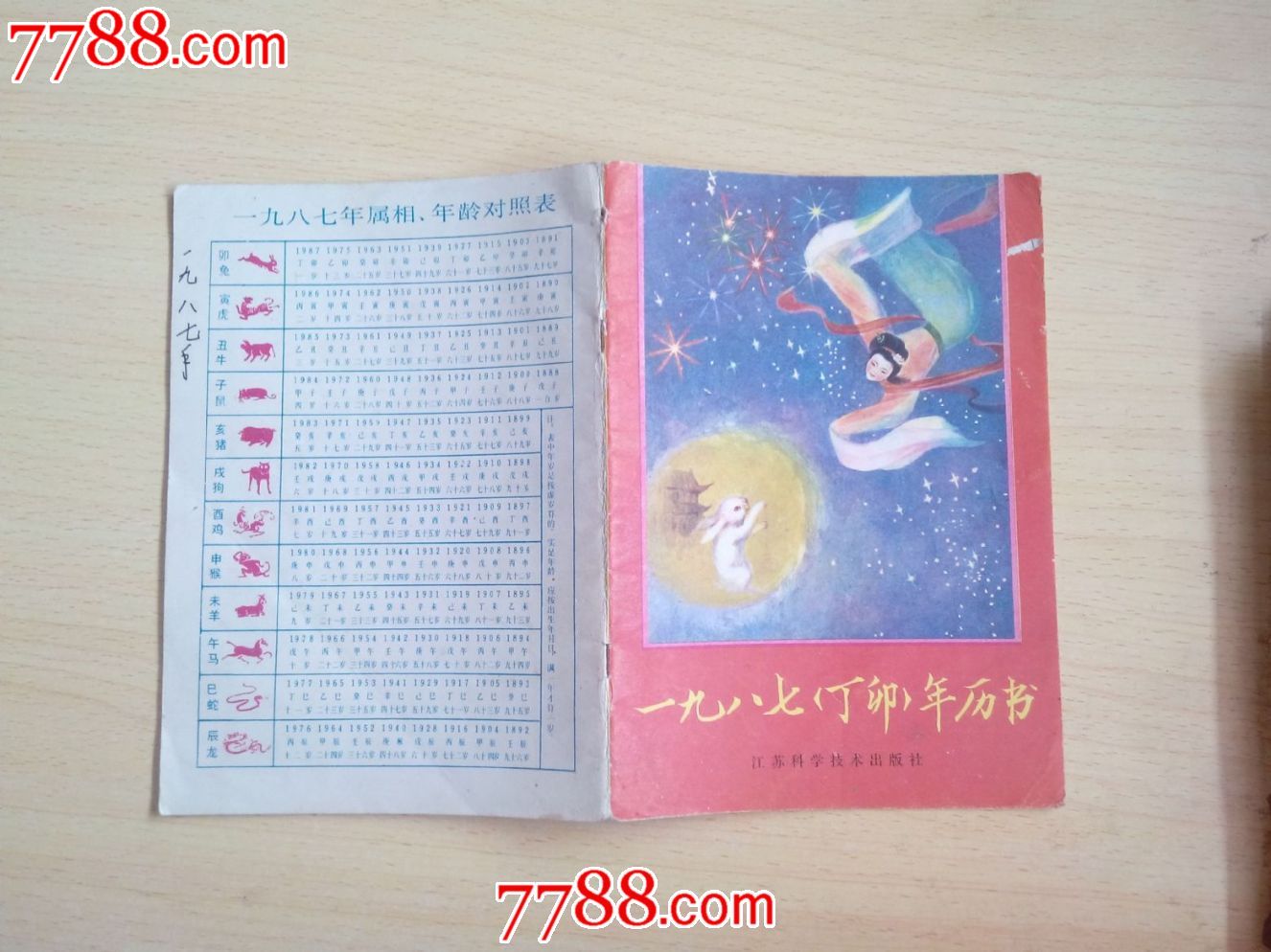 se18194084,ls130616-5 品种: 历书-历书 属性: 年历书,,80-89年,,平图片