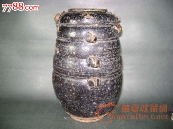 宋代塑龙罐