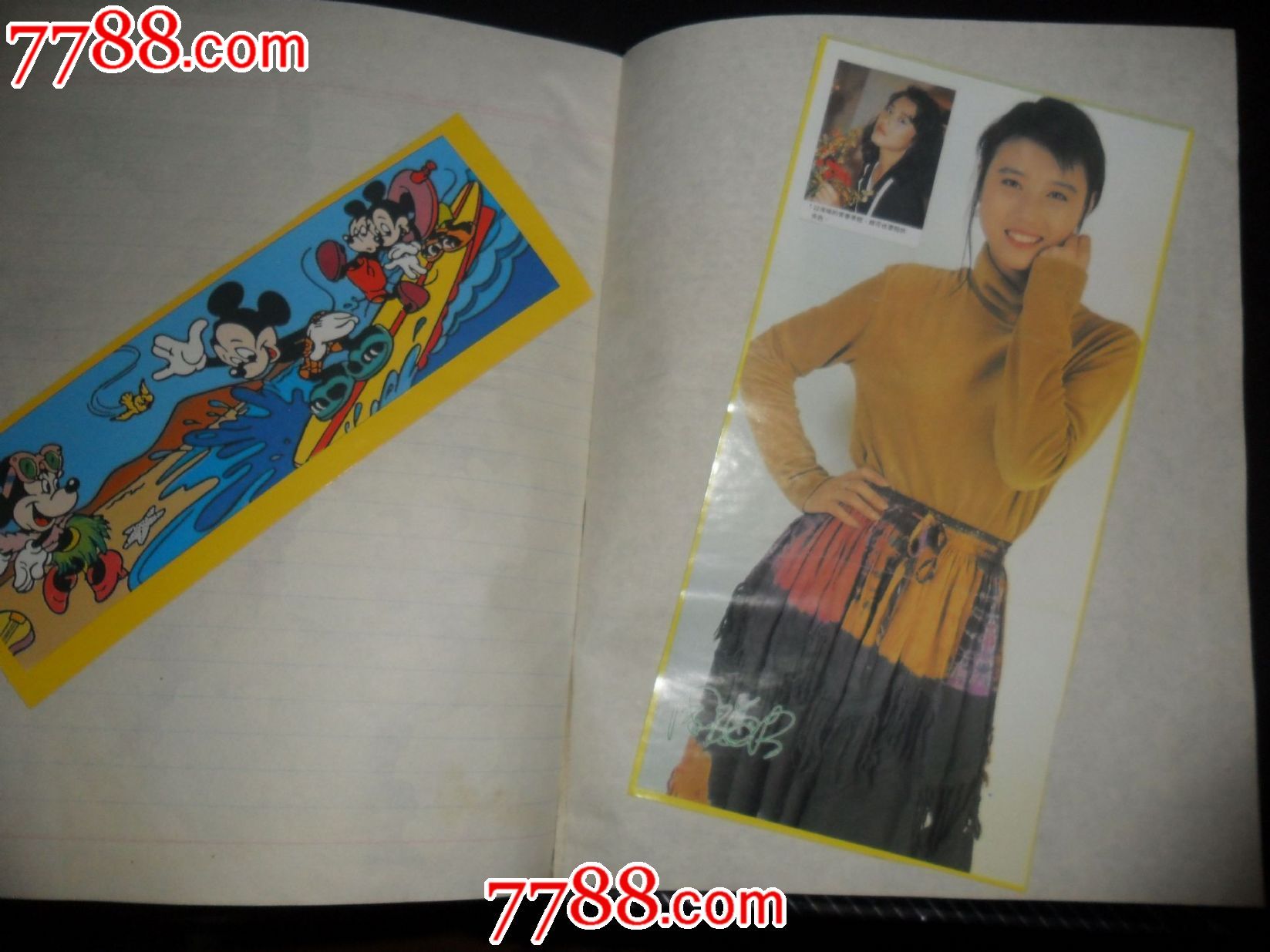 老港台迷信粘贴笔记本。_贴纸_藏而不漏【7788收藏__中国收藏热线】