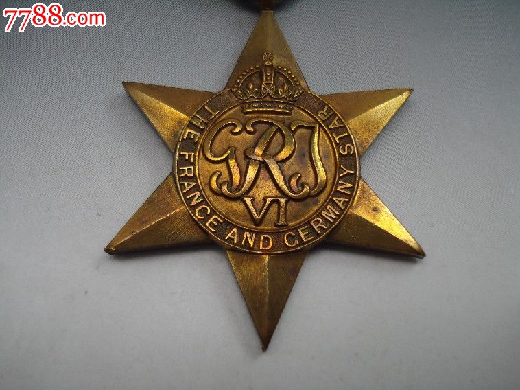 英军二战时期英国法德之星奖章,军功章\/勋章