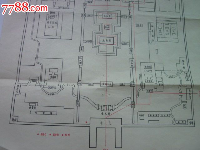 故宫博物院参观路线图
