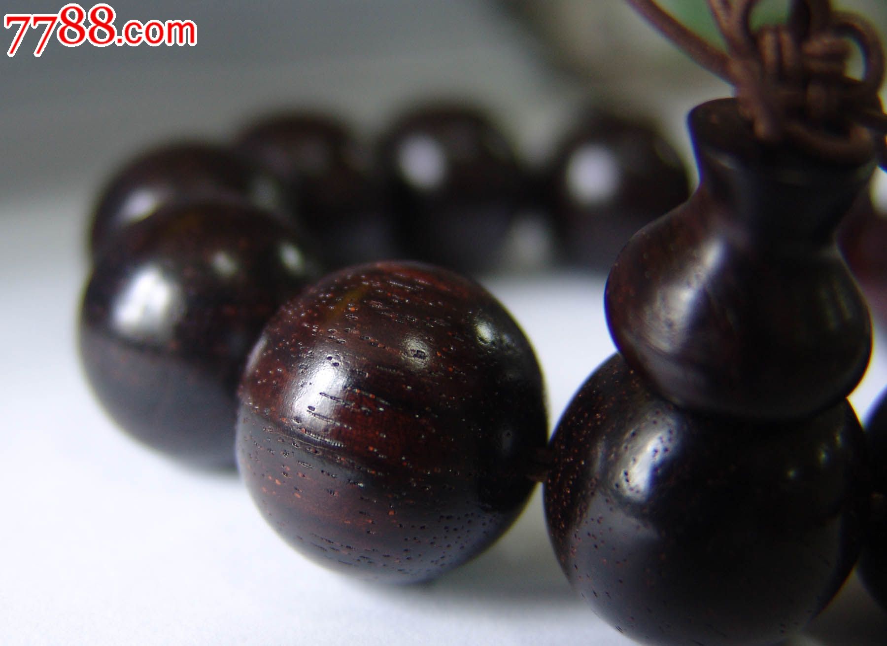 金星小叶紫檀手串-价格:5555元-se18318130-紫