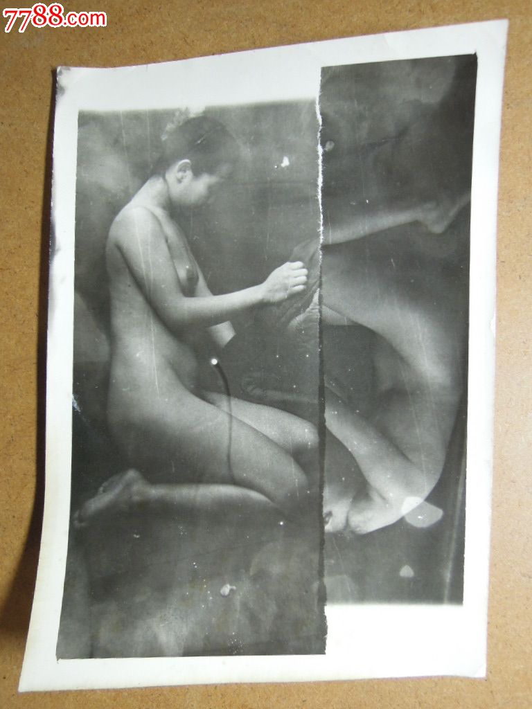 八十年代四川美术学院绘画模特裸照14,老照片