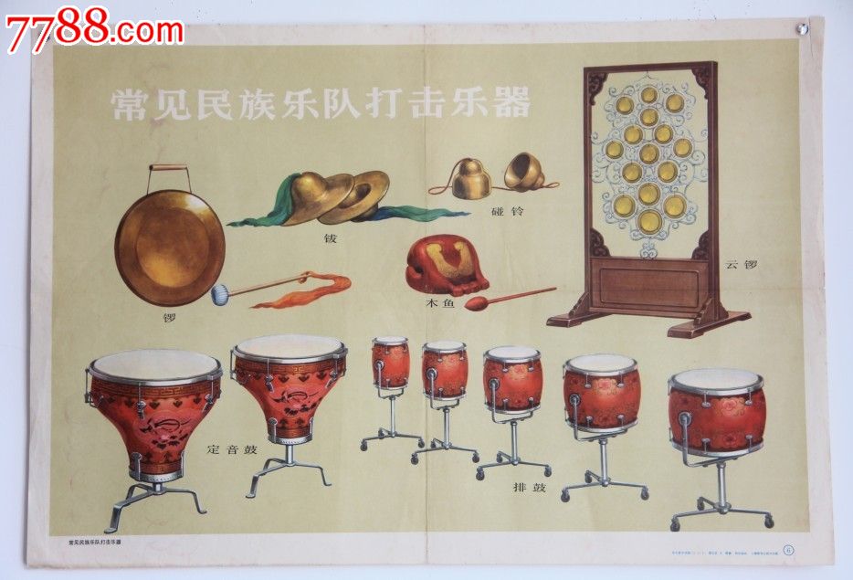 答:中国民族打击乐器品种多,技巧丰富,具有鲜明的民族风格.