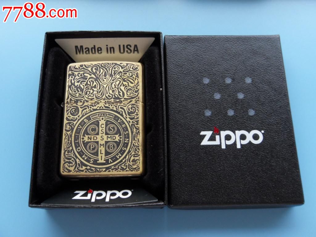 zippo2012年全新纯铜三面蚀刻康斯坦丁