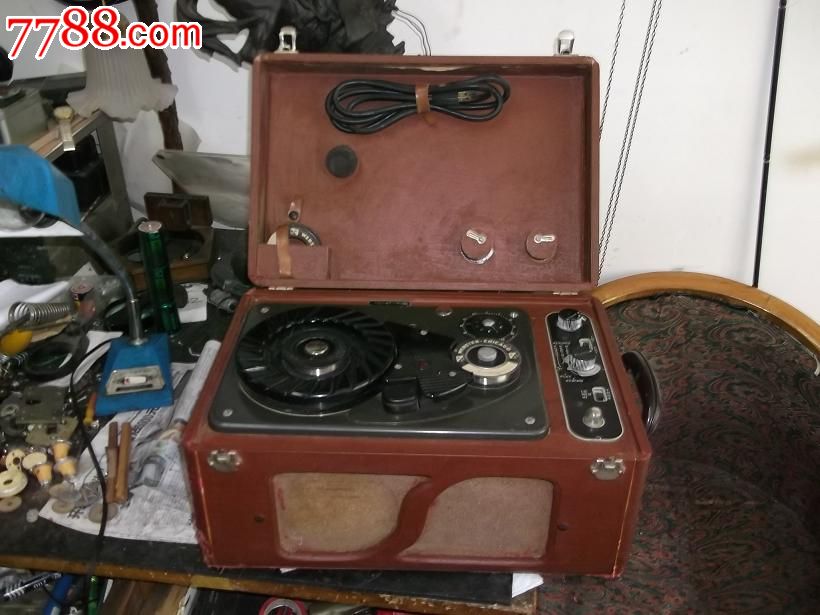 早期,美国钢丝录音机,收音机,种类不详,五十年代(20世纪),其他用途,手提\/便携式,其他品牌,美国,se18605850,零售,中国收藏热线