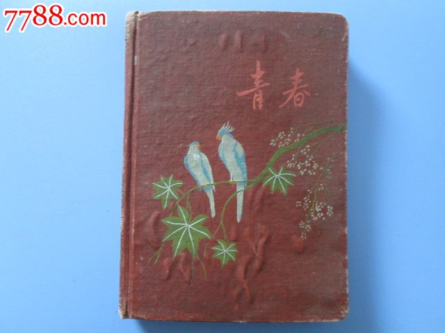 青春日记本\/面一对鹦鹉-价格:20元-se18714854-笔记本\/日记本-零售-中国收藏热线