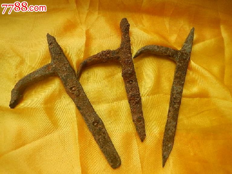 汉代沙坑铁钩镰枪-价格:1800元-se18782235-铁兵器