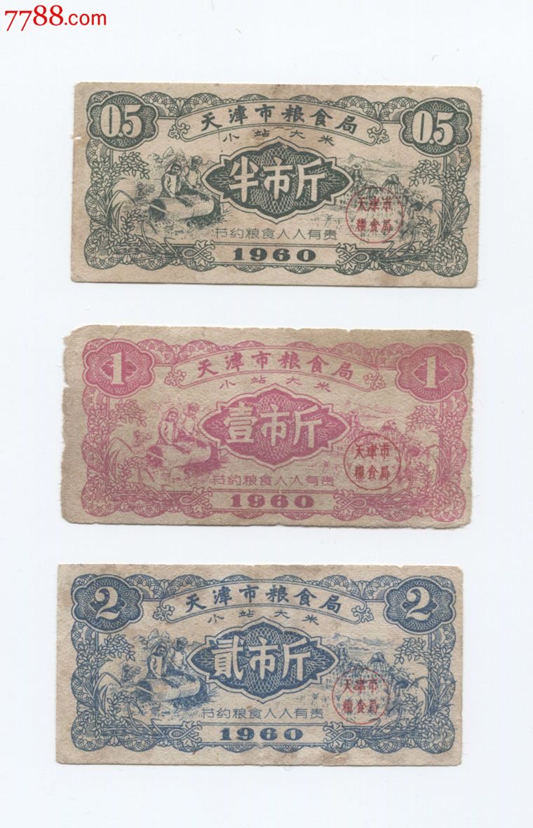 天津粮票_价格元_第1张_中国收藏热线
