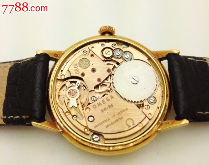 早期14k实金欧米茄男士手表-价格:4199元-se1