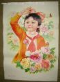 商品点评:少先队员_年画/宣传画__绘画稿印刷_宣传画/海报_水彩/水粉