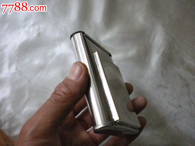 白钢叶烟盒/手工烟盒/不锈钢叶烟盒/白钢旱烟盒
