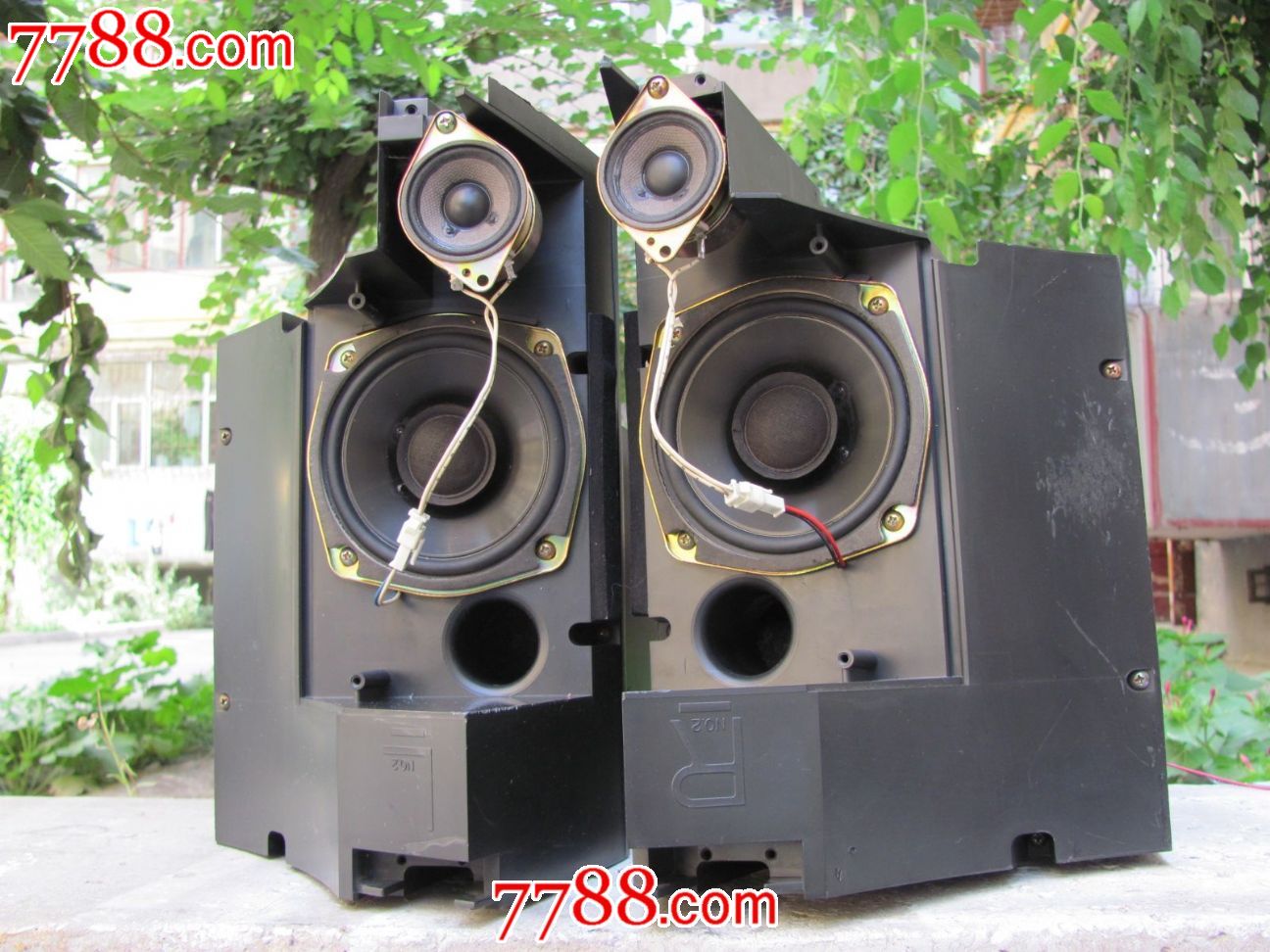 拆机音箱:索尼S29电视里的音箱一对-价格:300