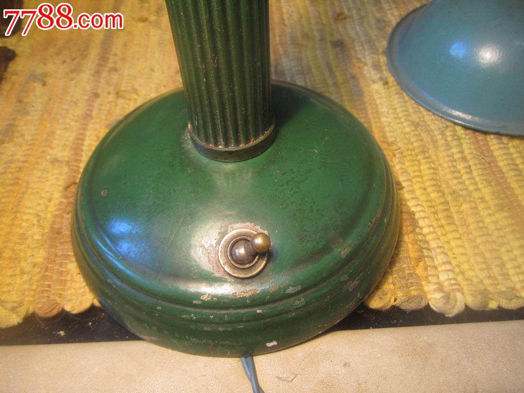 民国老铜铁台灯-价格:980元-se19424348-台灯